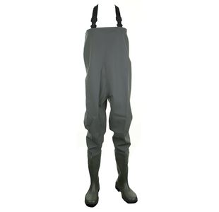 Dunlop Pvc Chest Wader 1 Pair Grn 12