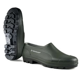 Dunlop Wellie Wpf Shoe 1Pr Green 11