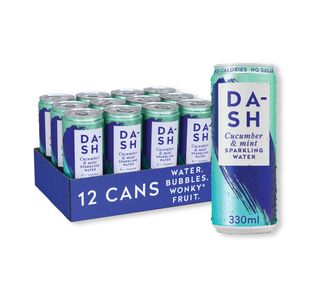 Dash Spkg Water Cucum/Mnt 330Ml Pk12