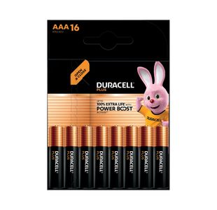 Duracell Plus Aaa Battery Alk Pk16