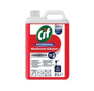 Cif Pro Conc Bathroom Cleaner 2L Pk2