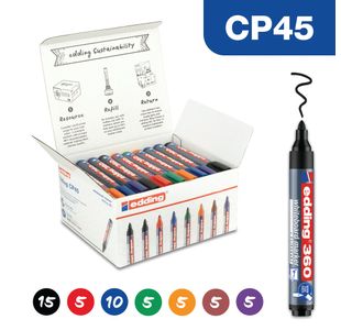 E-Cp45 Boardmarker 360 Assorted P50
