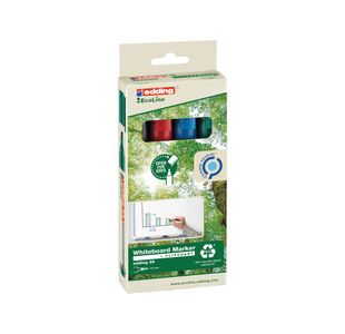 Edding E-29/4 Eco Wb/Mrkr Astd Pk4