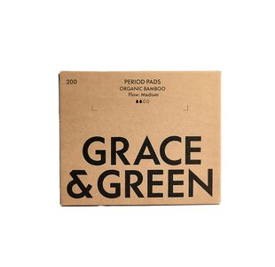 Bulk Organic Bamboo Med Pads Pk200