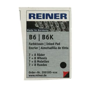 Colop Reiner B6/8K Ink Pad Blk Pk2