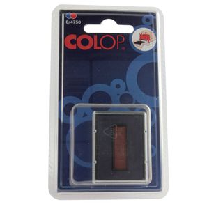 Colop E4750 Repl Ink Pad Blu/Red Pk2