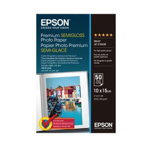Epson Prem Semi-Gloss Pht Ppr 10X15