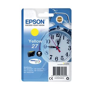 Epson 27 Inkjet Cartridge Yellow
