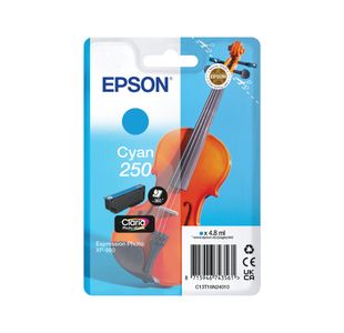 Epson 250 Ink Cartridge Cyan