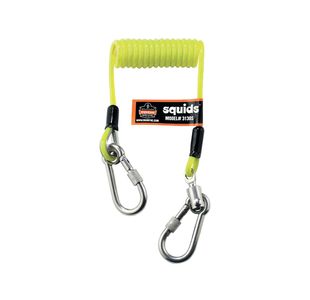Ergodyne Coil Tool Lanyard Yellow S