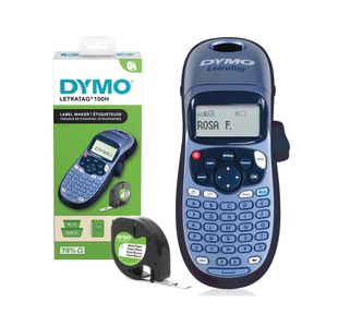Dymo Letratag 100H Labelmaker Black