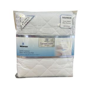 Quilted Wtrprf Pllw Prot Pair Pk20