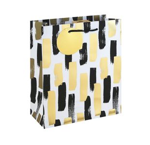 Mono Paint Gift Bag Large Wht Pk6