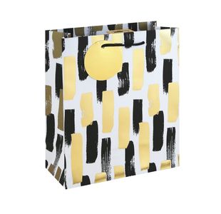 Mono Paint Gift Bag Medium Wht Pk6