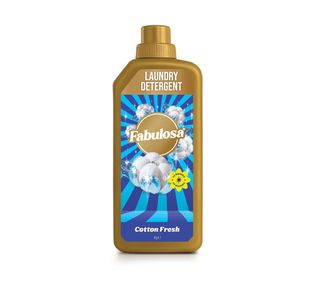 Fabulosa Laundry Deterg Cott 1L Pk12