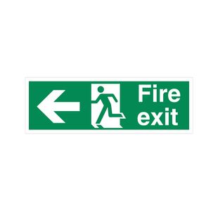 Fire Exit Rman Arr Left Vinyl 450