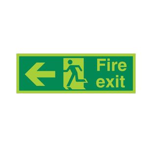 Fire Exit Rman Arr Left Vinyl 450
