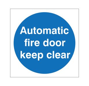 Auto Fire Door Vinyl 100X100 Pk5