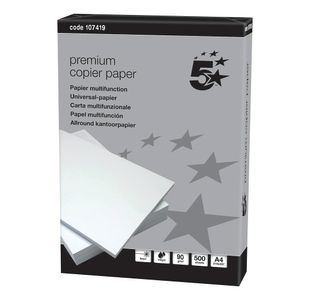 A4 Premium Copier Paper Wht Pk2500