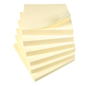 Re-Move Notes Repb 76X76 Ylw Pk12