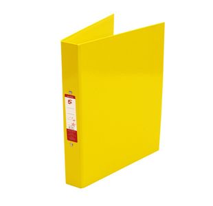2O-Ring Binders A4 Yellow Pk10