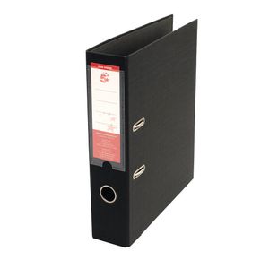 Prem Lever Arch File A4 Blk Pk10