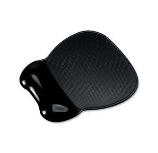 Mouse Mat Pad With Wrist Rest Blk