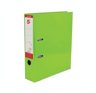 Lever Arch File A4 Grn Pk10