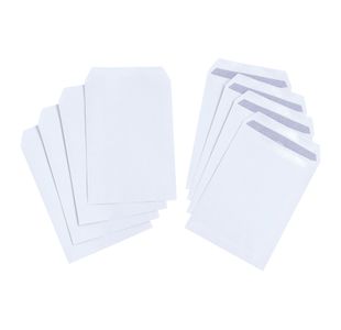 C5 Pkt Env Sseal 100Gsm Wht Pk500