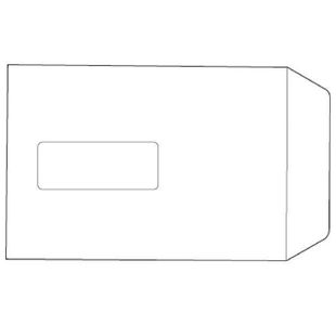 C5 Wdw Pkt Env Psea 100Gsm Wht Pk500