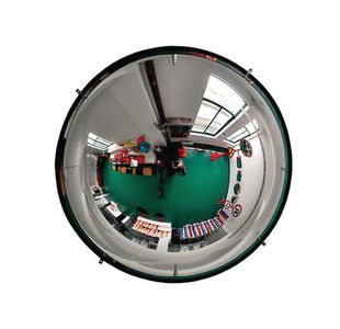 Hemispherical Mirror 600Mm Dia