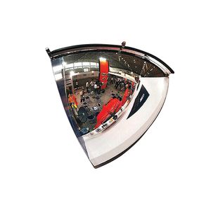 Quarter Hemispherical Mirror 600Mm