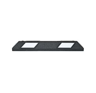 Park-Aid Wheel Stop 900Mm Blk/Wht