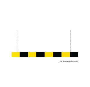 Height Restriction Bar 2000 Ylw/Blk