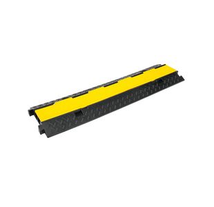 Cable Prot Ramp 1000X245X45 Ylw/Blk