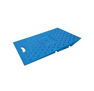Wheelchair Ramp Lg 744X880 Blue/Ylw
