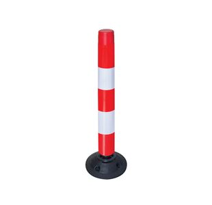 Off-Highway Flex Post 760Mm Red/Wht
