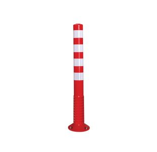 Flexback Traffic Posts 1000Mm Redwht