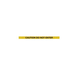 Yellow Post Do Not Enter Ylw/Blk Pk2