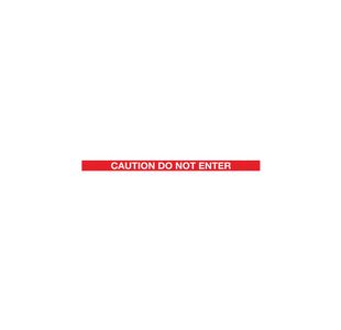 Twin Blk Post Do Not Enter Rd/Wht P2