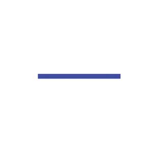 Twin Black Post + Blue Belt 3.4M Pk2