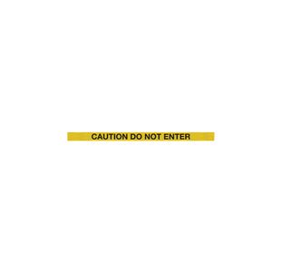 Twn Ylw Pst Do Not Enter Ylw/Blk Pk2