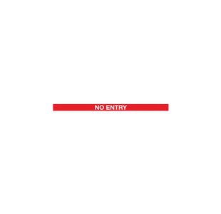 Wallpro 450 Black Body No Entry Red/