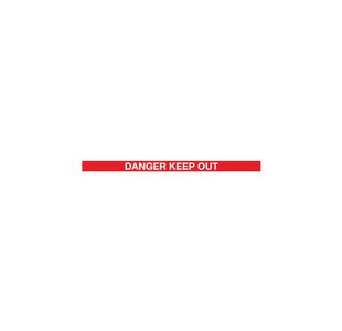 Barrier Ylw Danger Red/Wht Belt 9.1M