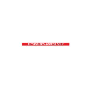 Black Body Auth Access Red/White