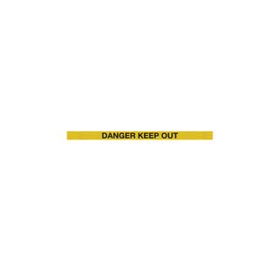 Yellow Body Danger Keep Out Ylw/Bl