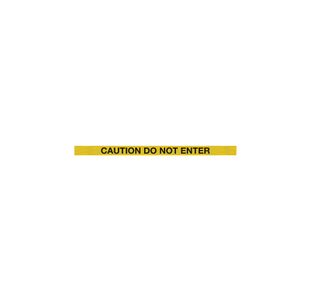 Barrier Blk Do Not Enter Ylw/Blk 4.6