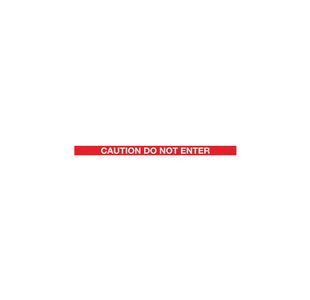 Barrier Ylw + Do Not Entr Rd/Wht 4.6