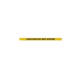 Barrier Ylw Do Not Enter Ylw/Blk 7.6