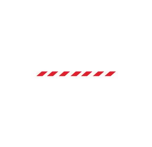 Magn Back Barrier Ylw Red/Wht 4.6